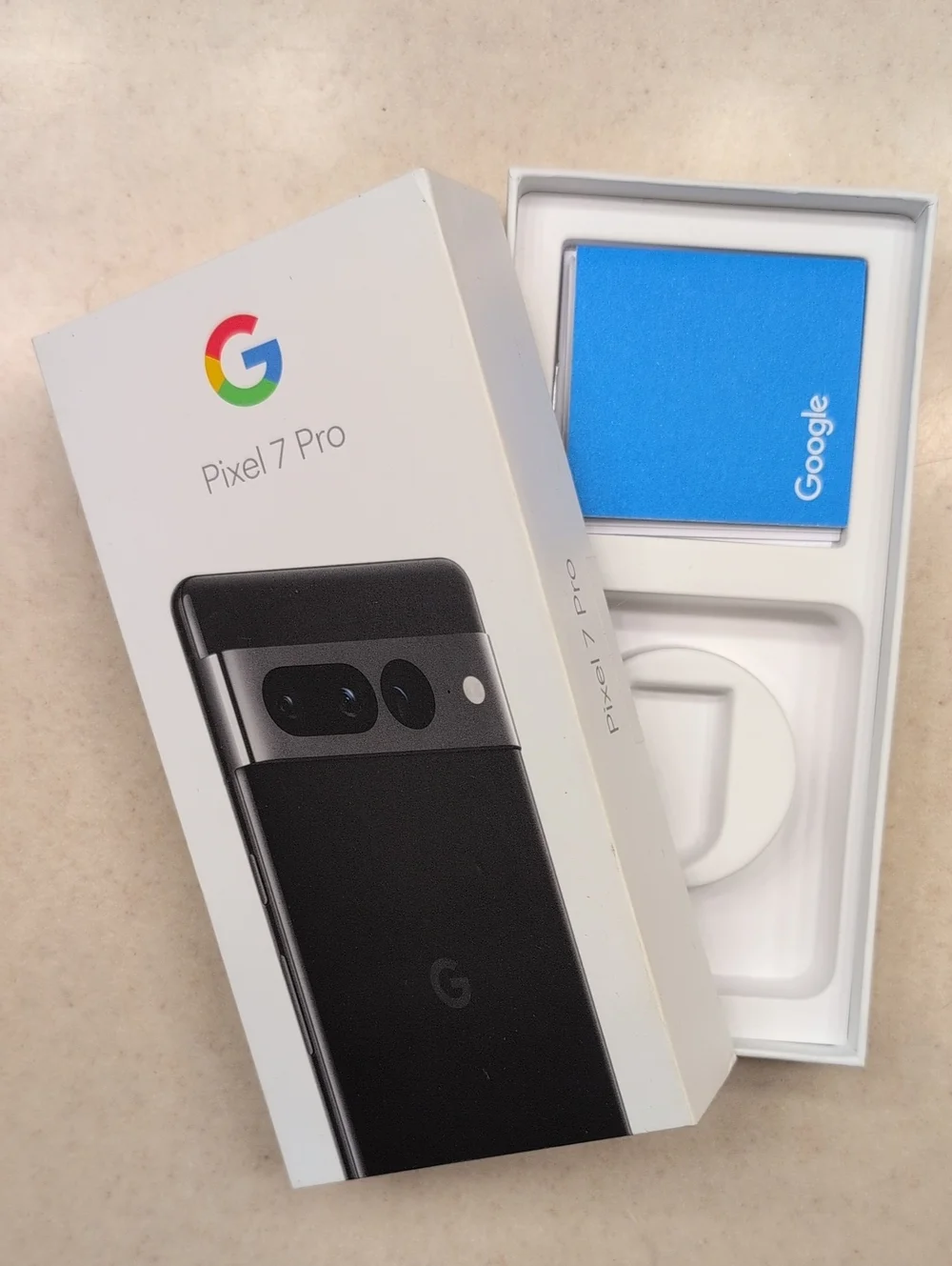 Pixel 7 Pro Original Box Only Black  Color -- (NO DEVICE OR ACCESSORIES)